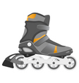 Roller skating vector image