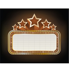 Neon sign vector image