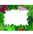 Forest frame vector image