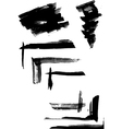 Set of blots vector image