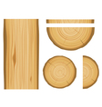 Wood texture vector image