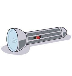 Flashlight vector image