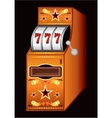 Casino machine Casino machine vector image