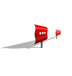 Guardrail vector image