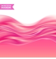 Pink liquid jelly abstract background vector image