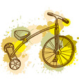 Tricycle vector image