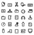 Web icons vector image