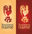 Logo with a cock vector image