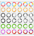 Circles vector image