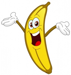 Banana vector image