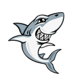 Cartoon smiling shark vector image