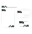 Corporate identity templates vector image