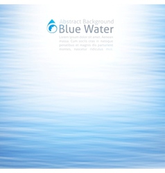 Water background vector image