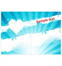 Gift card design Gift card design vector image