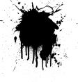 Ink splat vector image