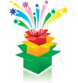 Surprise boxes vector image