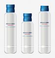 Set of bottles for cosmetics vector image