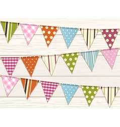 Flags background vector image