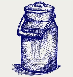 Aluminium can vector image