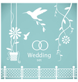 Wedding Set vector image