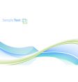 Flowing background vector image