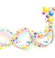Colourful lines vector image