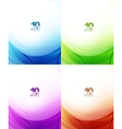 Abstract waves vector image