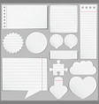 Paper Objects vector image