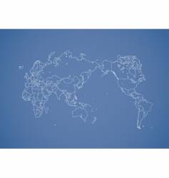 Globe design vector image