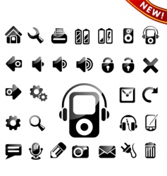 Icon icons vector image