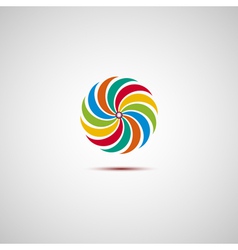 Colorful logo vector image