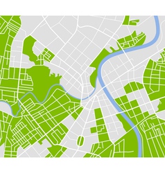 Street map vector image