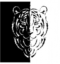 Tiger symbol 2010 vector image