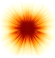 Sunburst background vector image