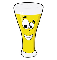 Happy beer Happy beer vector image