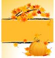 Autumn background vector image