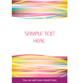 Colorful abstract background vector image