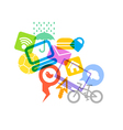 Colour vector image