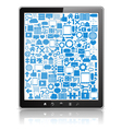 Tablet Computer vector image