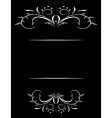 Vintage borders vector image