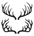 Deer horns vector image