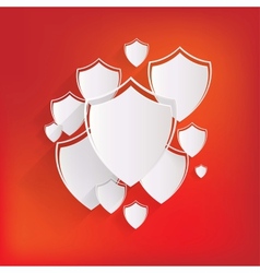 Shield protection icon vector image
