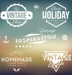 Vintage Labels vector image