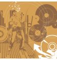 Urban music guy vector image