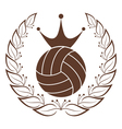 Volleyball vector image