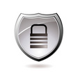 Secure shield vector image