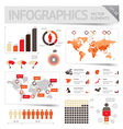 Infographic design elements vector image