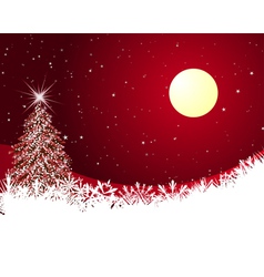 Christmas frame vector image