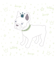 Bulldog vector image