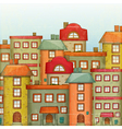 Town Background vector image